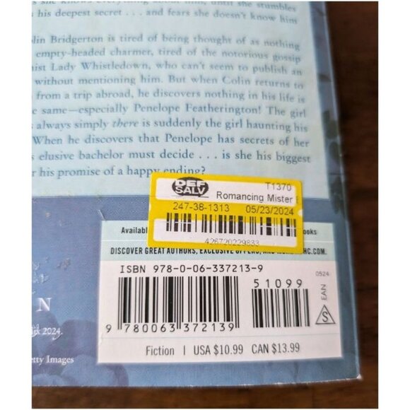 Romancing Mister Bridgerton [Tv Tie-In] - (Bridgertons) by Julia Quinn - Picture 4 of 4